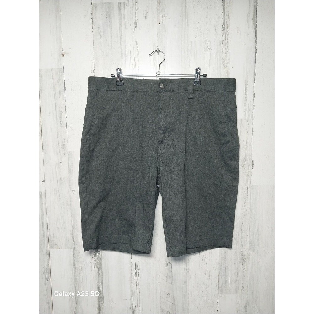 Volcom Men’s 36 Vmonty Stretch Charcoal Heather Gray Shorts